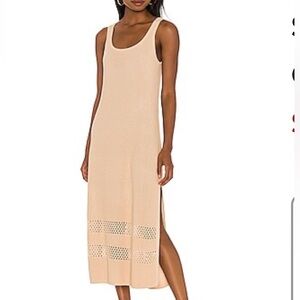 Anthropologie Seafolly Austrailia Lilac Terrain Beach Cover Up Dress M NEW